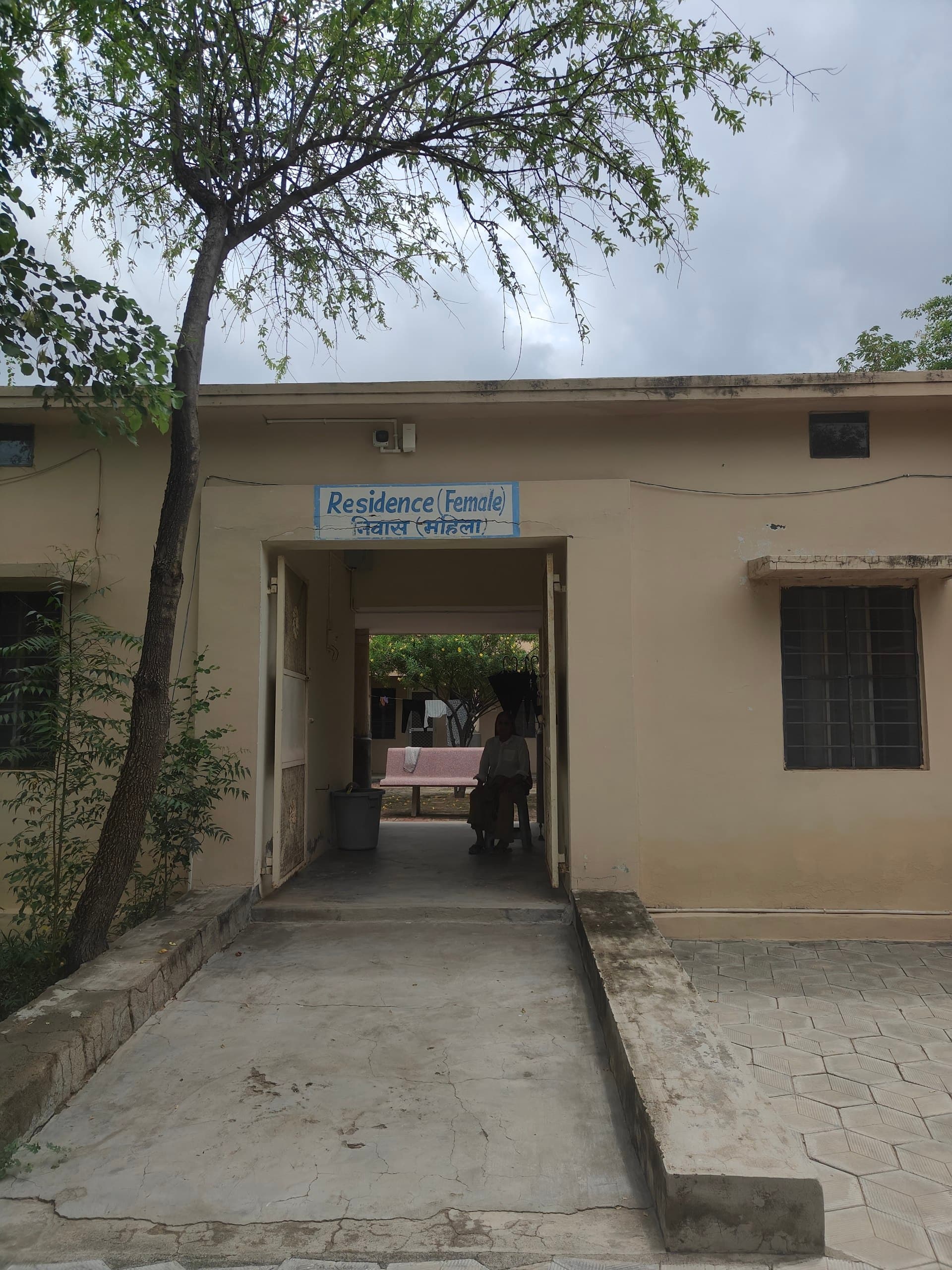 Entrance to the female residence at Dhamma Pubbhaja