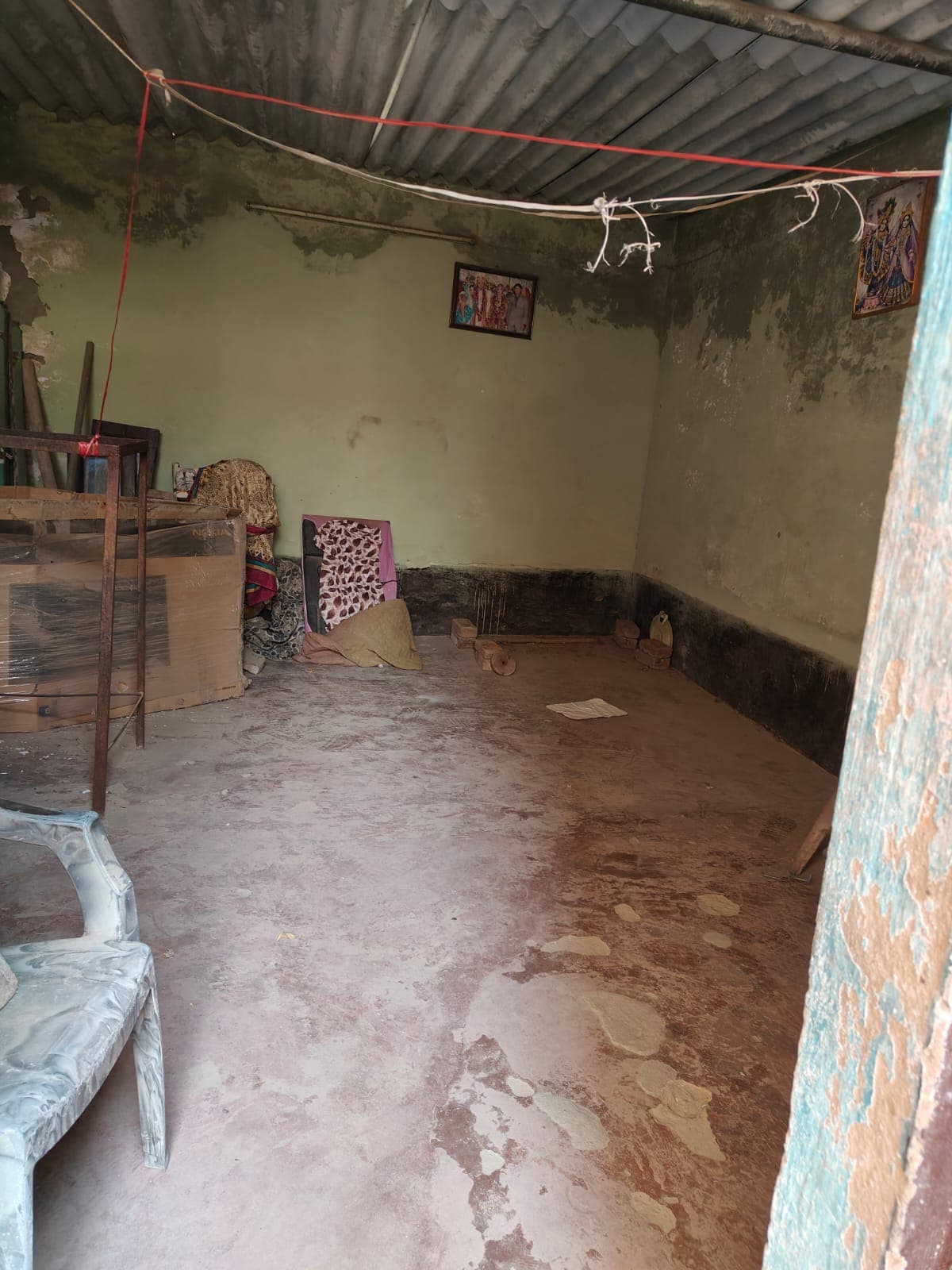 The modest room on the land where Bhawna's family began